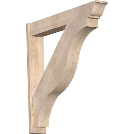 Ekena Millwork Funston Traditional Smooth Outlooker, Douglas Fir, 7 1/2"W x 46"D x 46"H OUT08X46X46FST01SDF